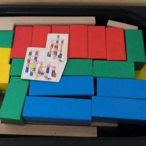 Holzbausteine-Set für Kinder