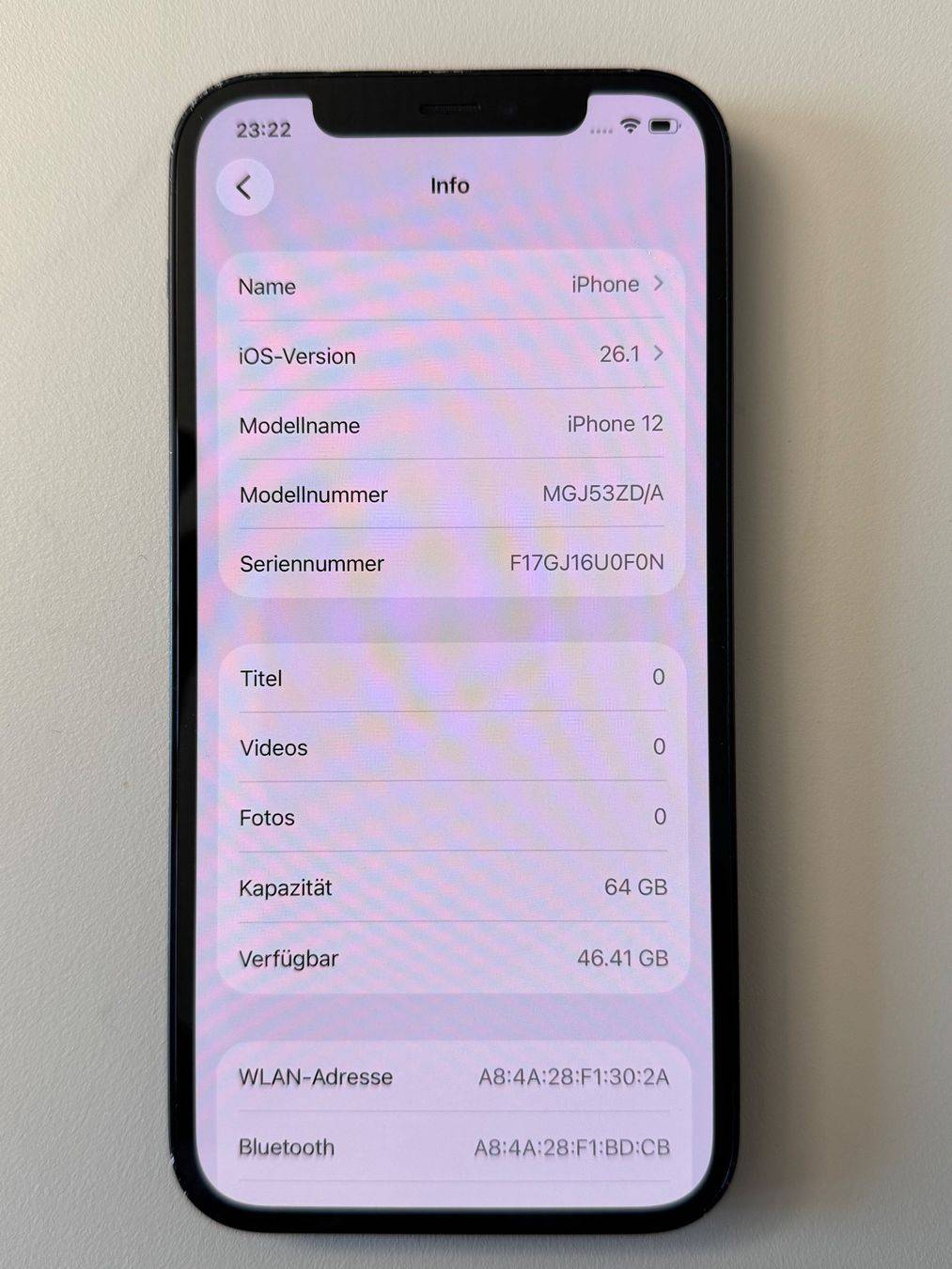 iPhone 12 - 64GB gebraucht, 96% – Bild 2