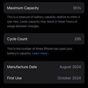 iPhone 16 Pro, Black Titanium, 256GB gebraucht sehr gut