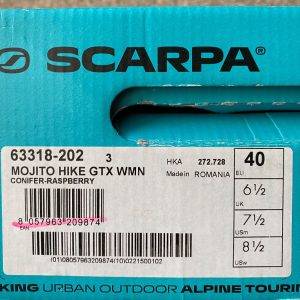 Neuer Scarpa Mojito Hike GTX Damen Wanderschuh, Gr. 40/UK6.5
