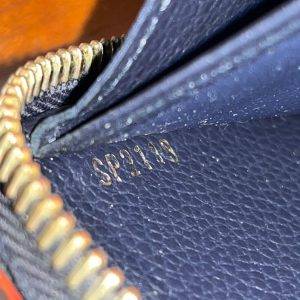 Louis Vuitton Leder Brieftasche