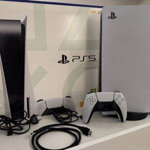 PS5 Disc Edition + Controller + OVP + HDMI 2.1 & Ladekabel | Sony PlayStation 5