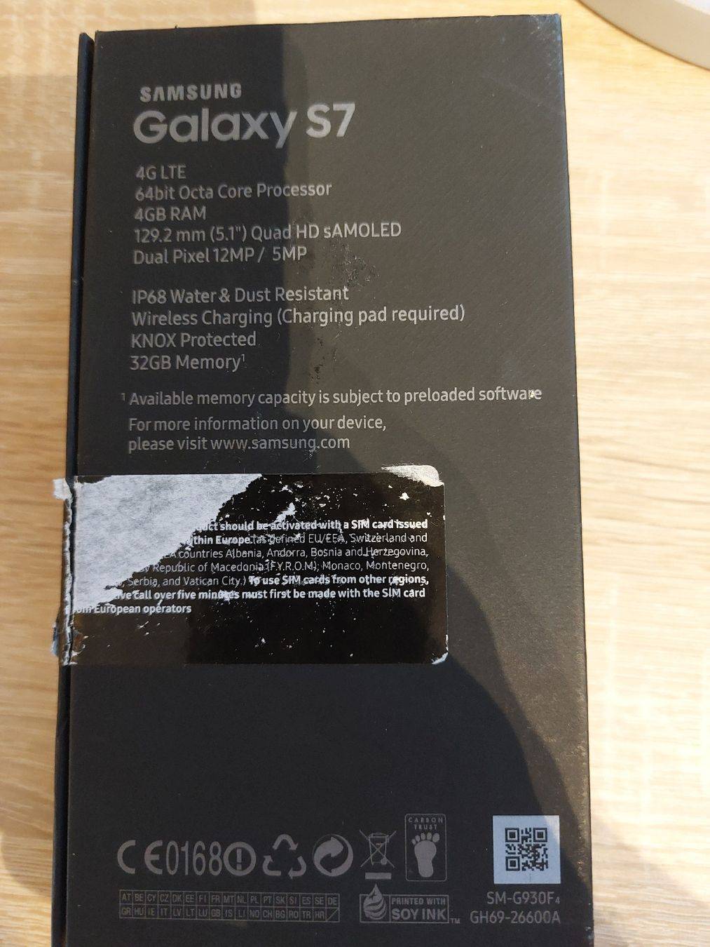 Samsung Galaxy S7 32 GB,OVP,Schutzhülle, Schutzfolie – Bild 2