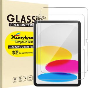 2 Stück, Panzer Schutz Glas für iPad A16 11. Generation Modell 2025/ iPad 10. Generation Modell 2022 (10.9 Zoll) Displayschutz Schutzfolie