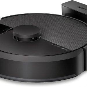 iRobot Roomba 105 Combo - Saugen + Wischen - Clearview LiDAR - 7000Pa - 120 mins - SmartScrub - Umfährt Hinderniss - Reinigungszonen - Aufladen und Fortfahren - App - Schwarz