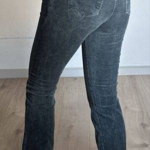 Ausgestellte/weite Cordhose in dunkelgrün S