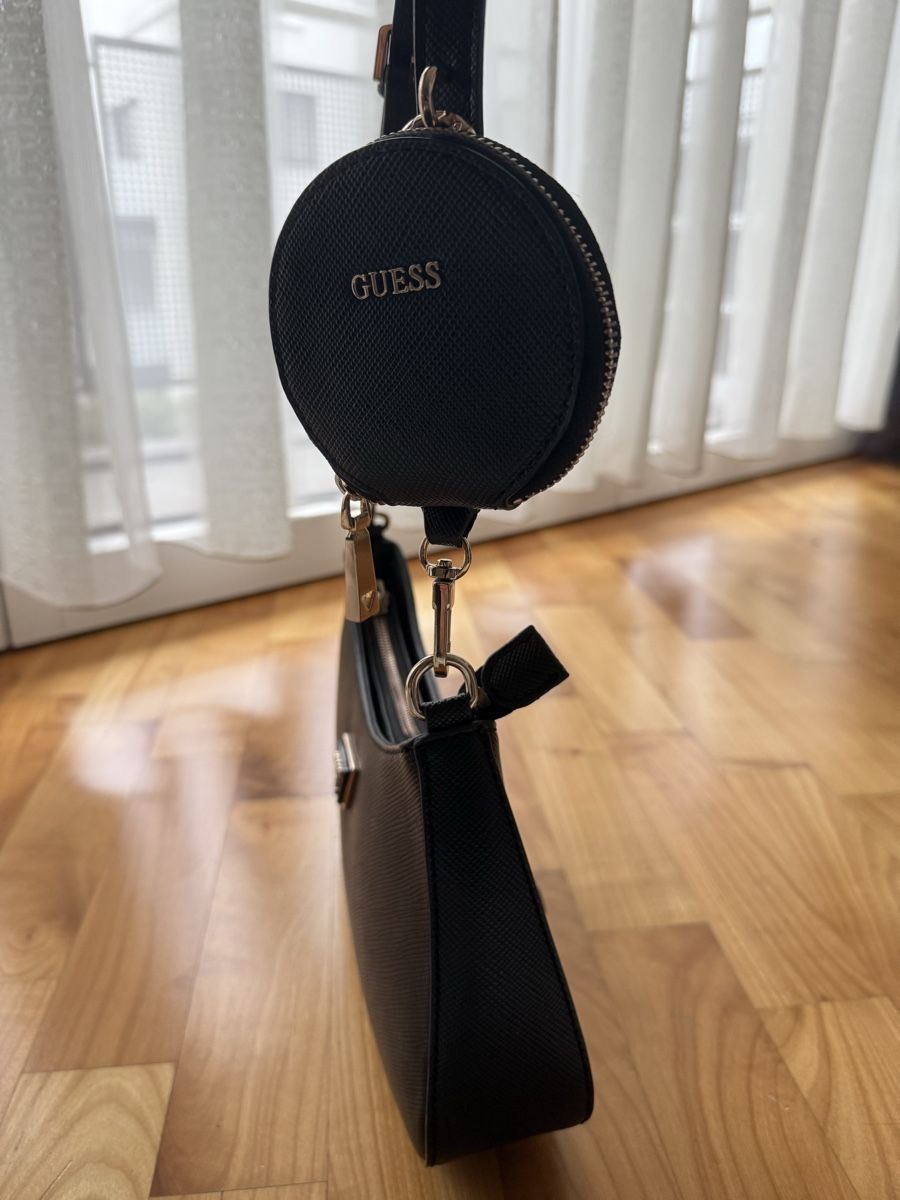 Guess Handtasche Schwarz - Neuwertig – Bild 2