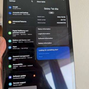 Samsung Galaxy Tab S5e + Original Keyboard Case
