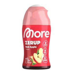 MORE Zerup, 65 ml, für bis zu 8 l Fertiggetränk, zuckerfreier Sirup mit echten Fruchtextrakten, vegan, zero Kalorien - made in Germany