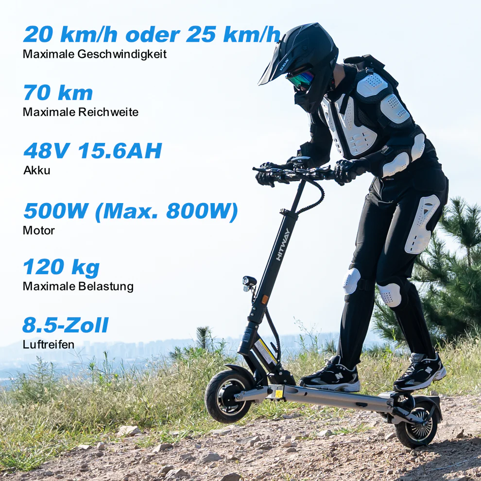H6 - ABE E‑Scooter (mit Straßenzulassung) – Bild 2